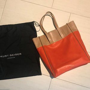 Kurt Geiger Orange Tote